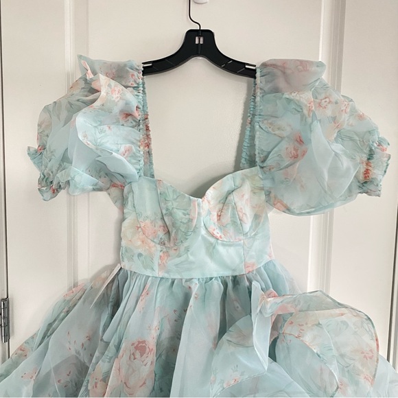 Selkie Mint Julep Bloom Gown Sz XS NWT - Picture 4 of 7